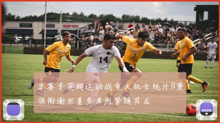 本赛季英超运动战重大机会统计B费领衔谢尔基多库列紧随其后